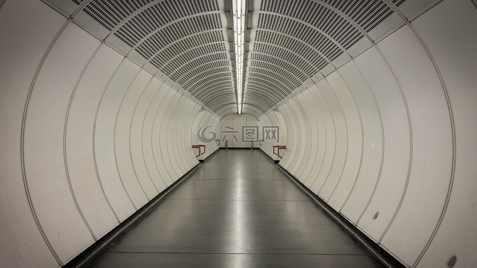 隧道,地铁,维也纳