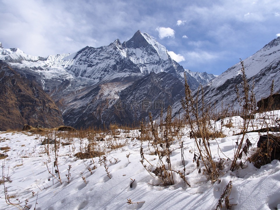 尼泊尔,basecamp,喜马拉雅山