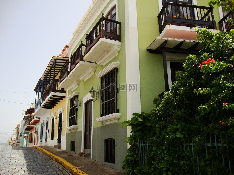 波多黎各,街,结构