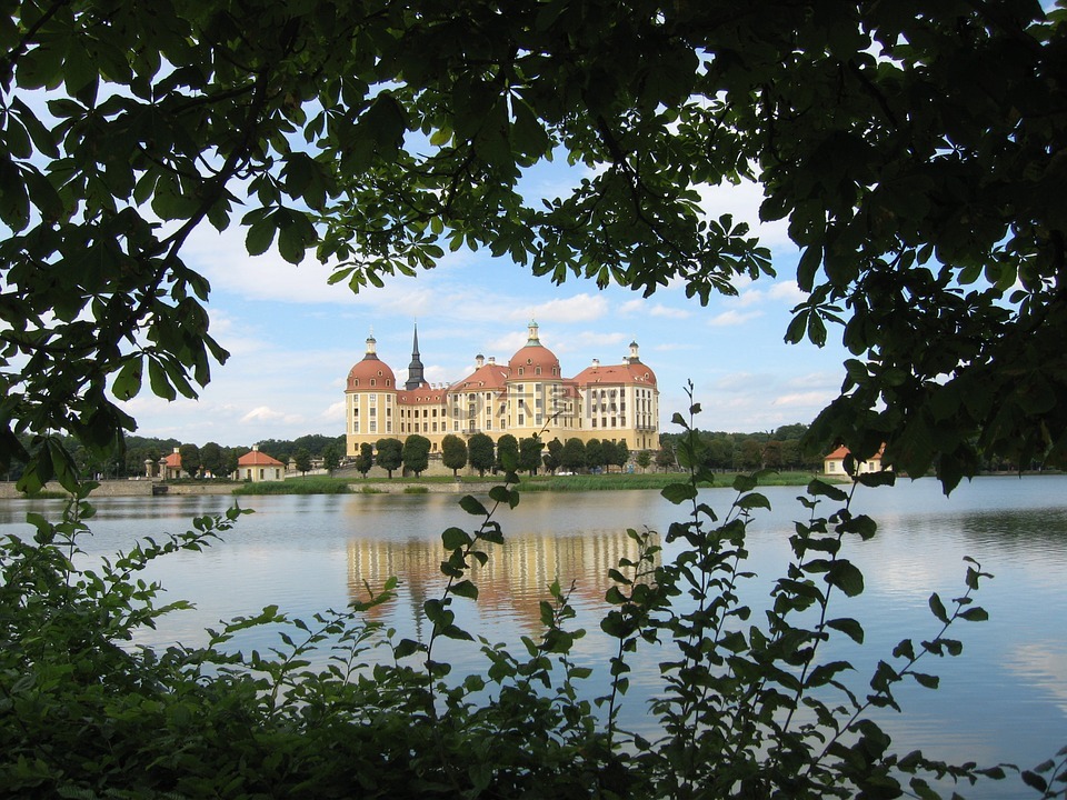 莫里茨城堡,城堡,湖