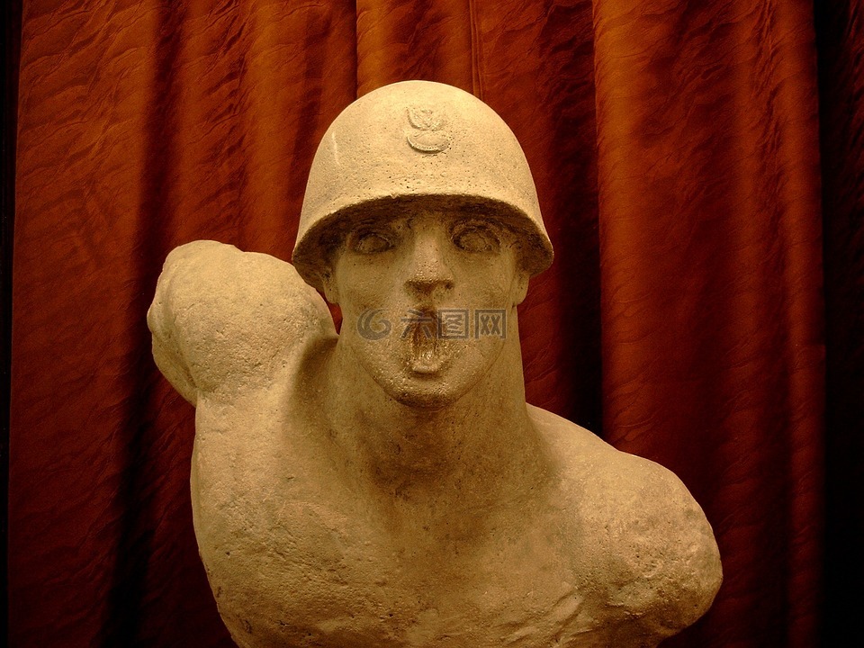 雕塑,泡沫破灭,波兰的士兵