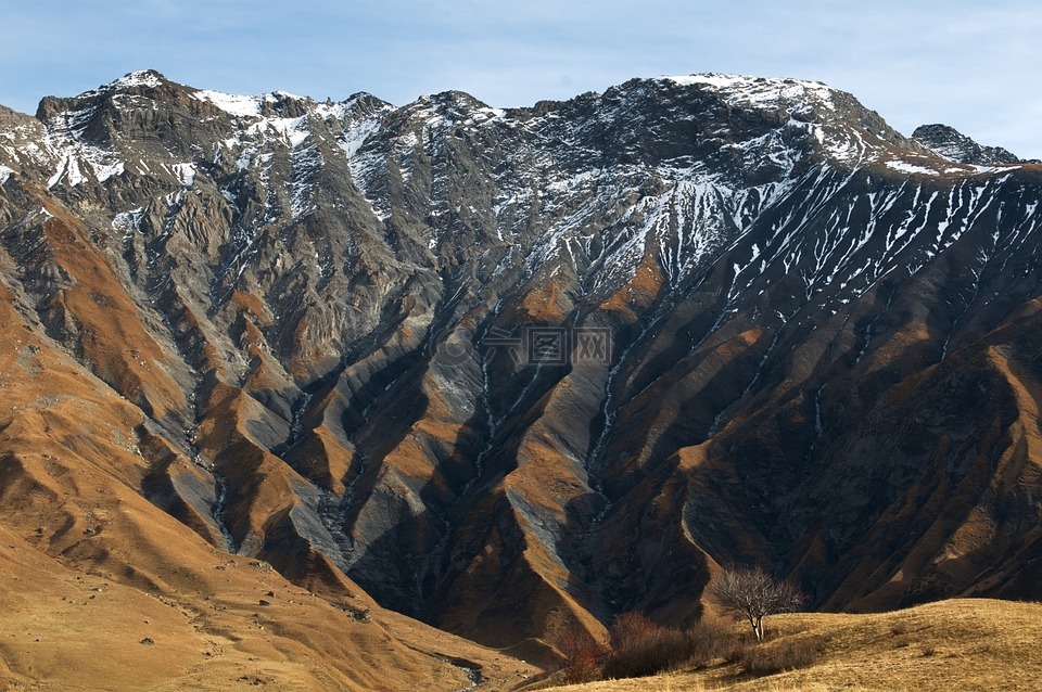 荒芜之地,景观,山