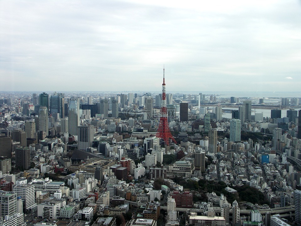 日本,东京,东京塔