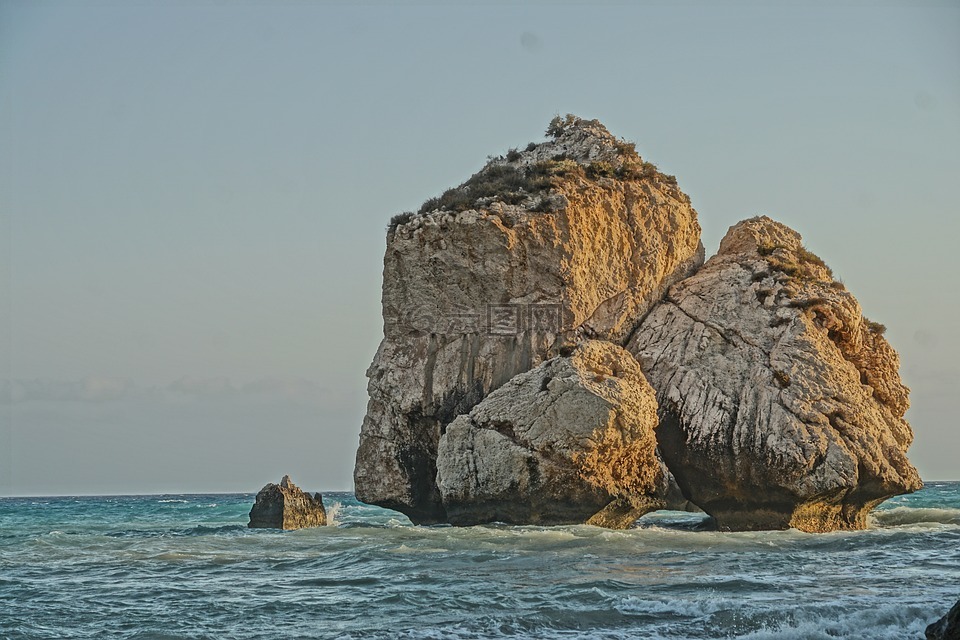 岩,阿佛洛狄忒,海
