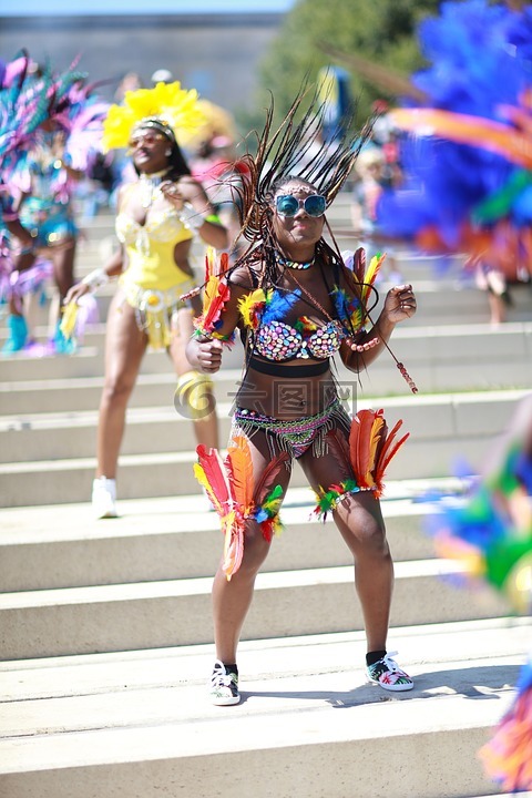 加勒比地区的服装,俄亥俄州第一个加勒比狂欢俄亥俄州,庆典