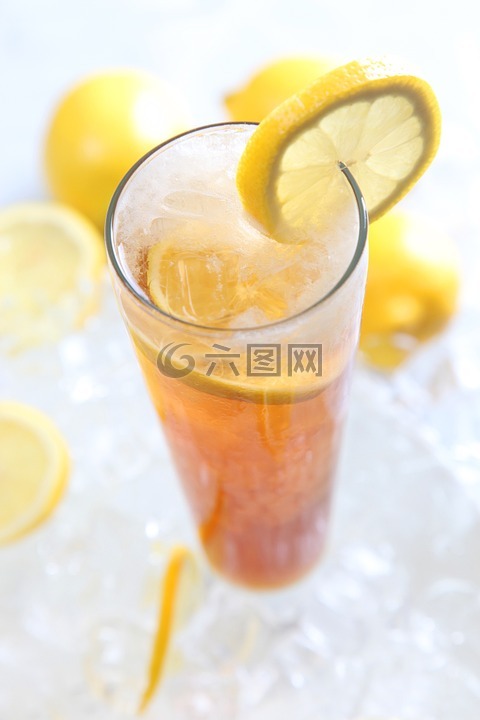 柠檬茶,冰饮,夏日饮品