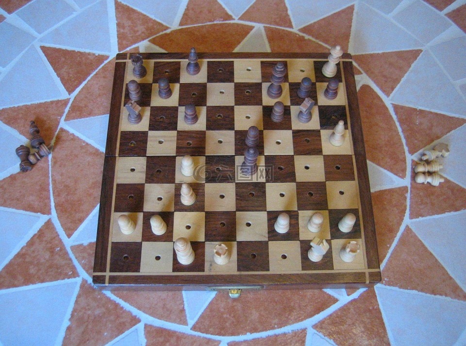 象棋,国际象棋游戏,游戏板