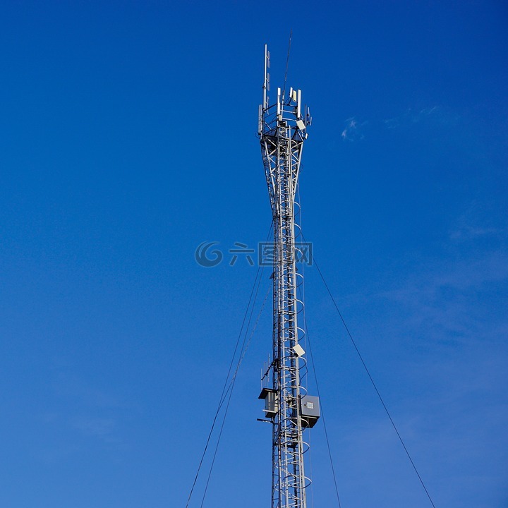 塔,电信,电信桅杆