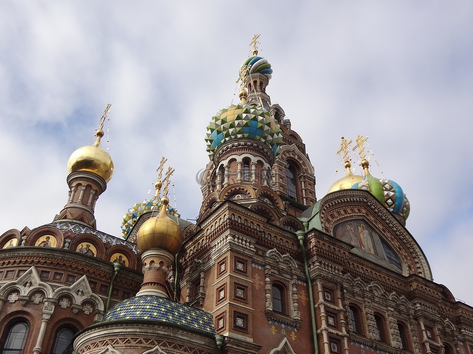 俄罗斯,教堂,宗教