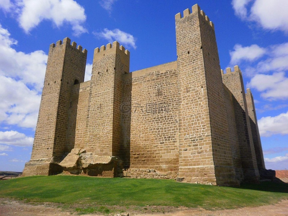 萨拉戈萨,西班牙,城堡
