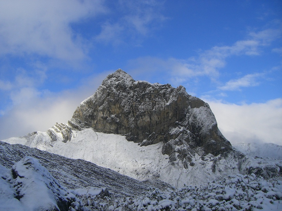 断层块,氛围径,山