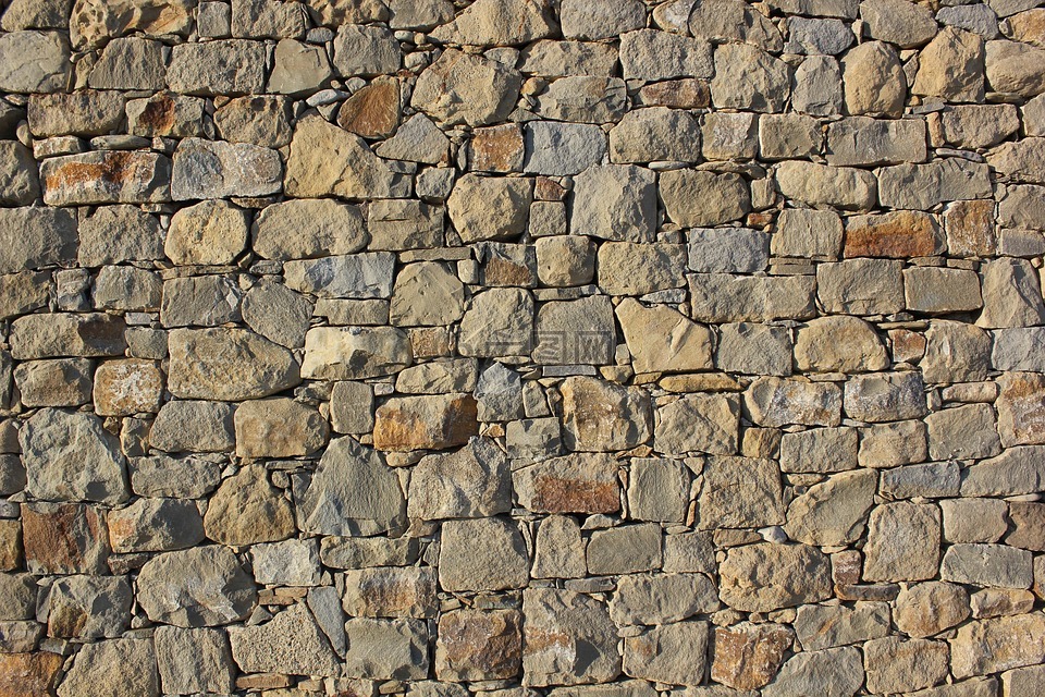 墙,石头,背景