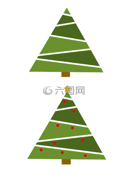 圣诞节,树,球