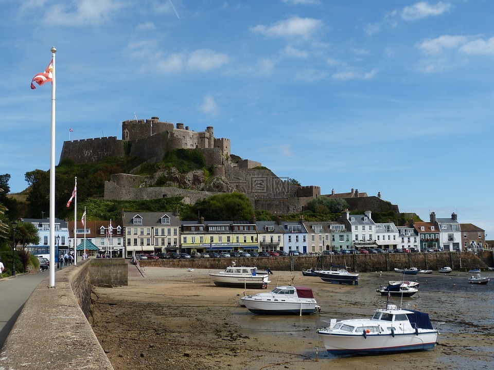 泽西岛,城堡,orgueil