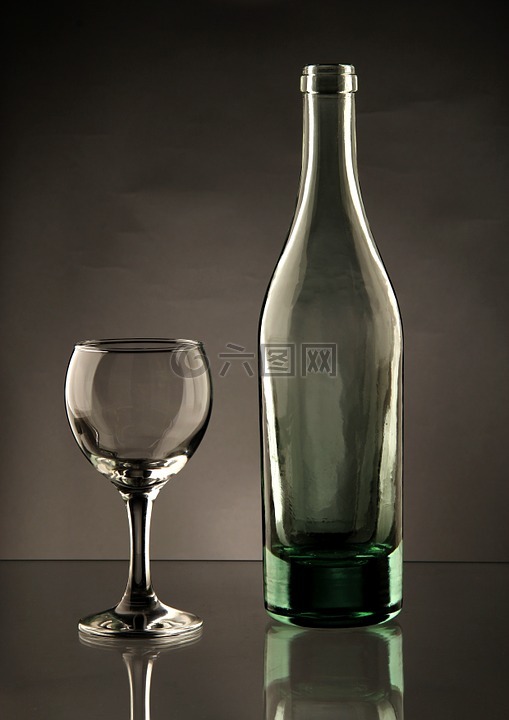 玻璃,瓶子,简单