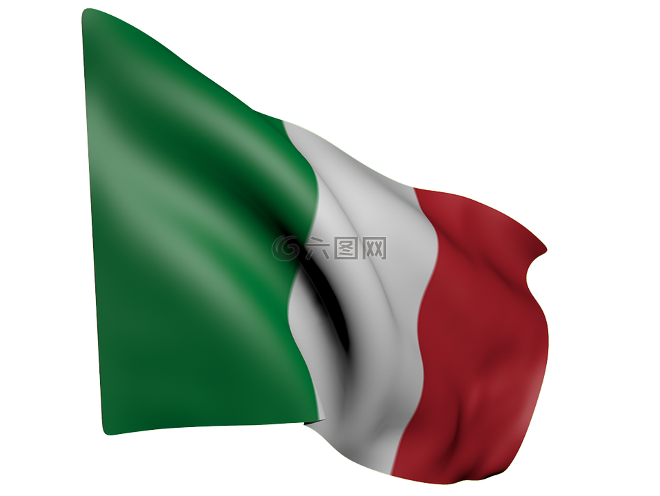 标志,意大利,绿色