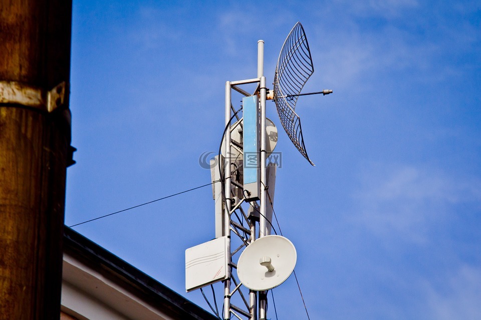 电台,无线电发射塔,互联网广播