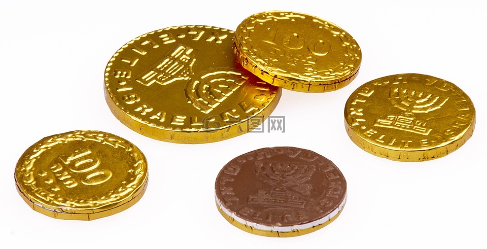 巧克力金币,硬币,黄金