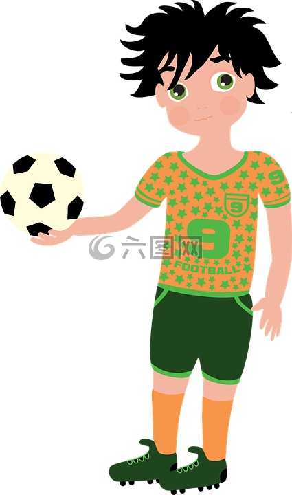 足球运动员,足球,运动