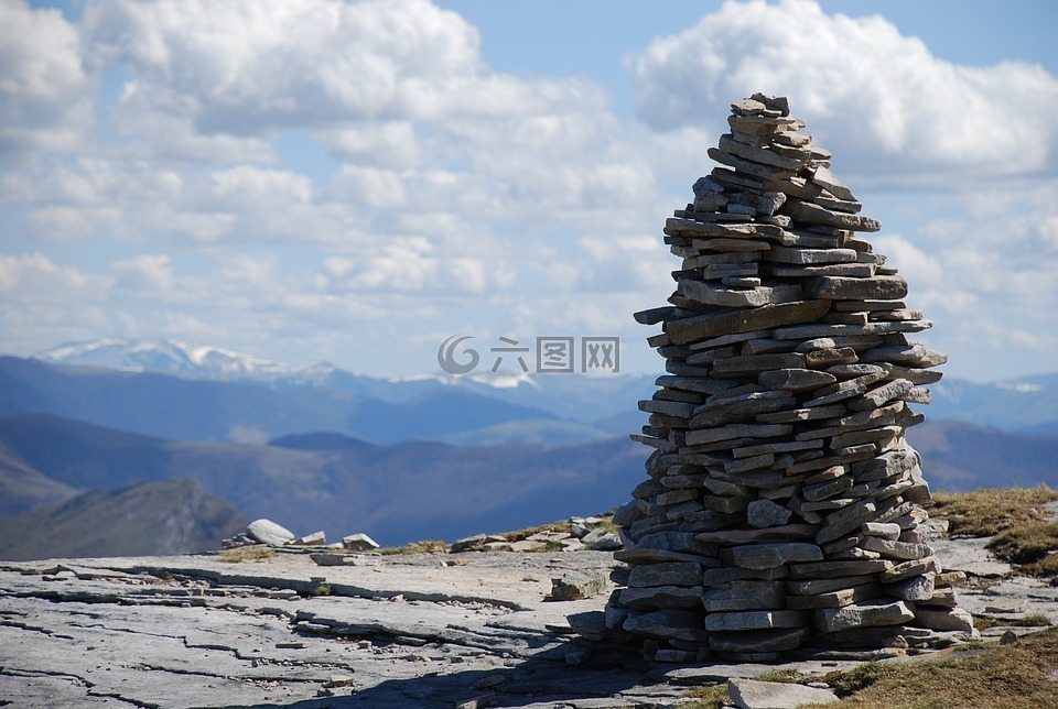 白云鄂博,法国,山