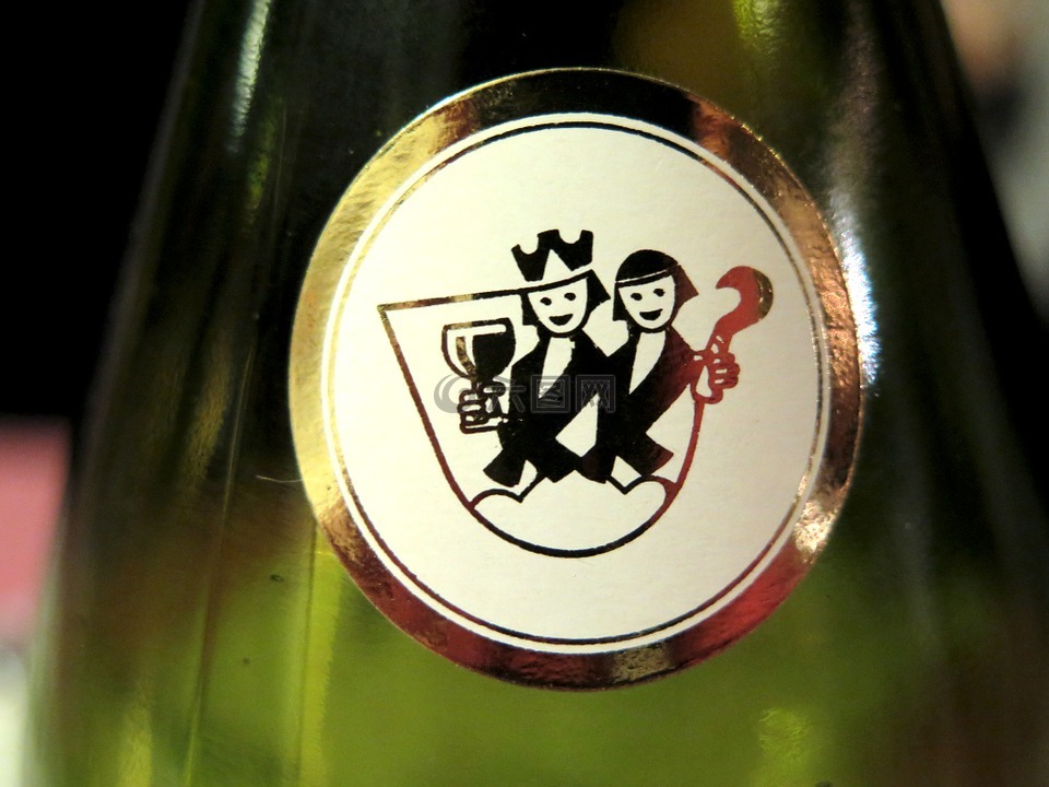 葡萄酒标签,的标签,酒瓶