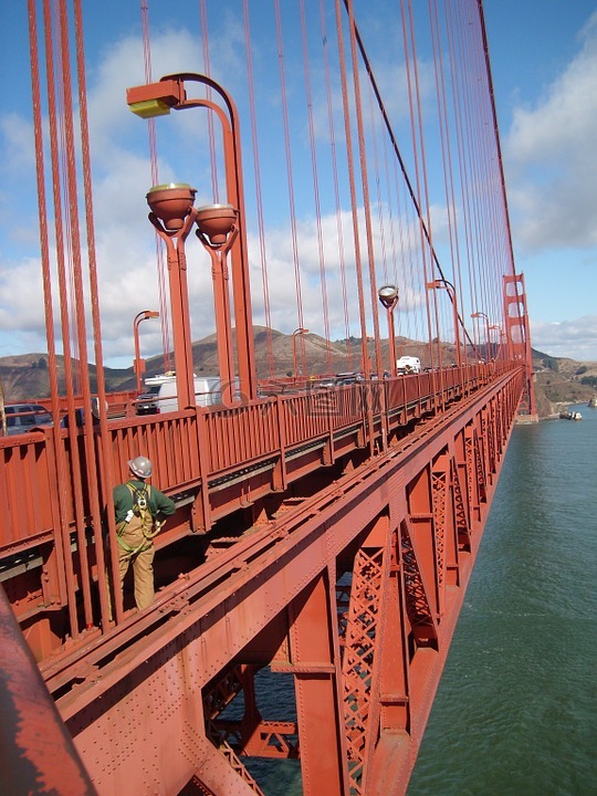 旧金山,吊桥,金门大桥
