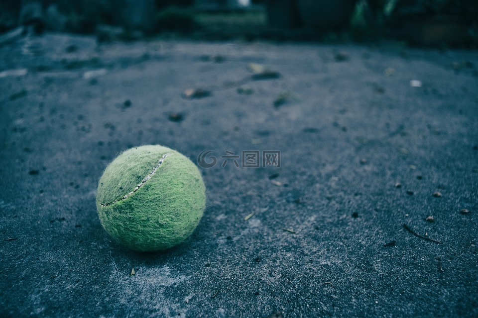 网球,土壤
