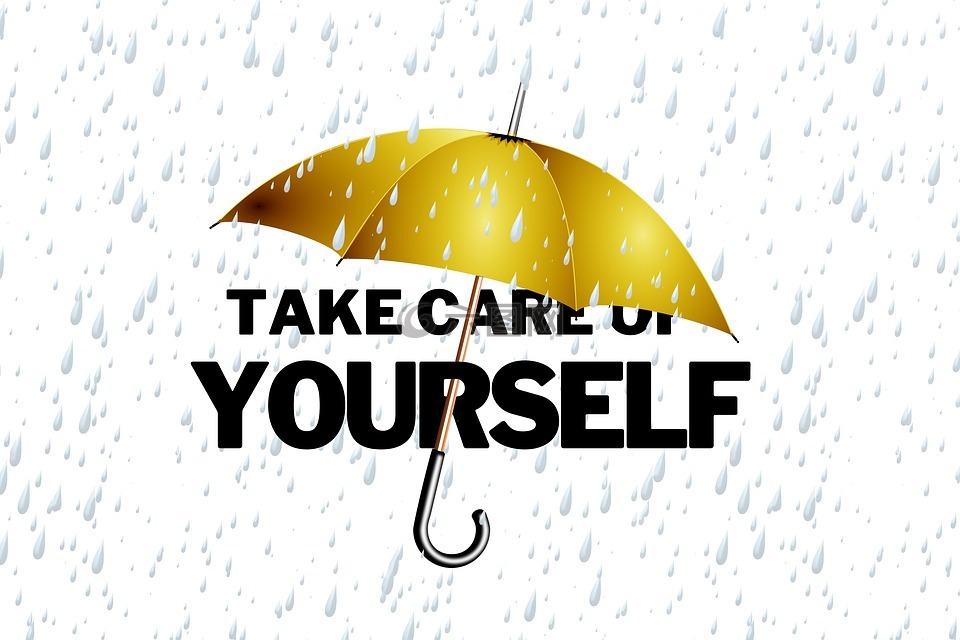自我照顾,伞,保护