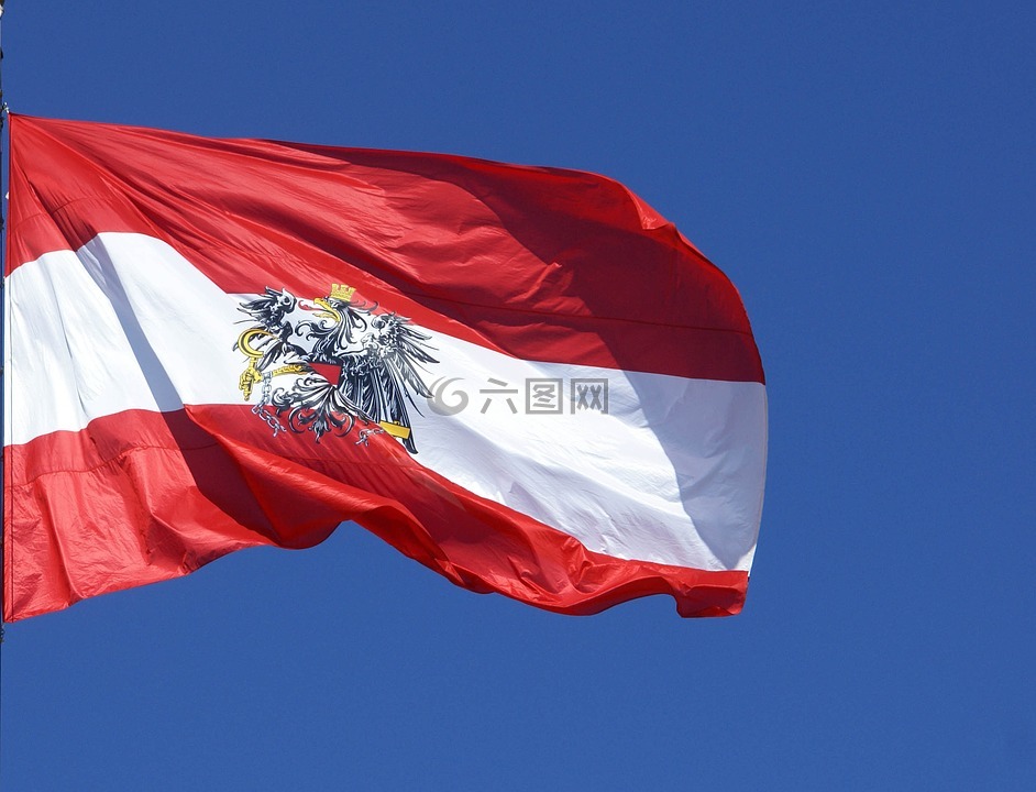奥地利,旗帜,誓言