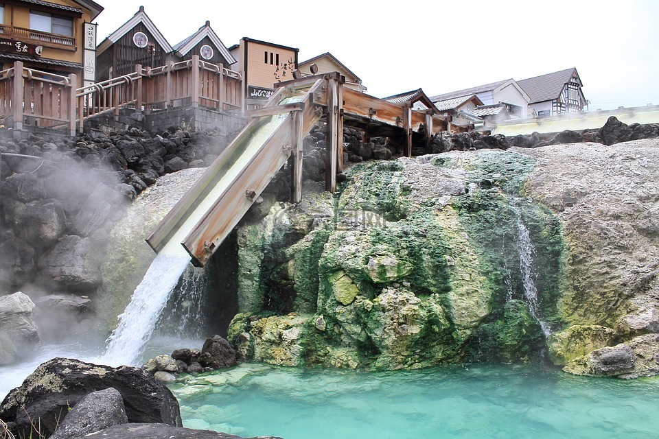 草津,yubatake,温泉