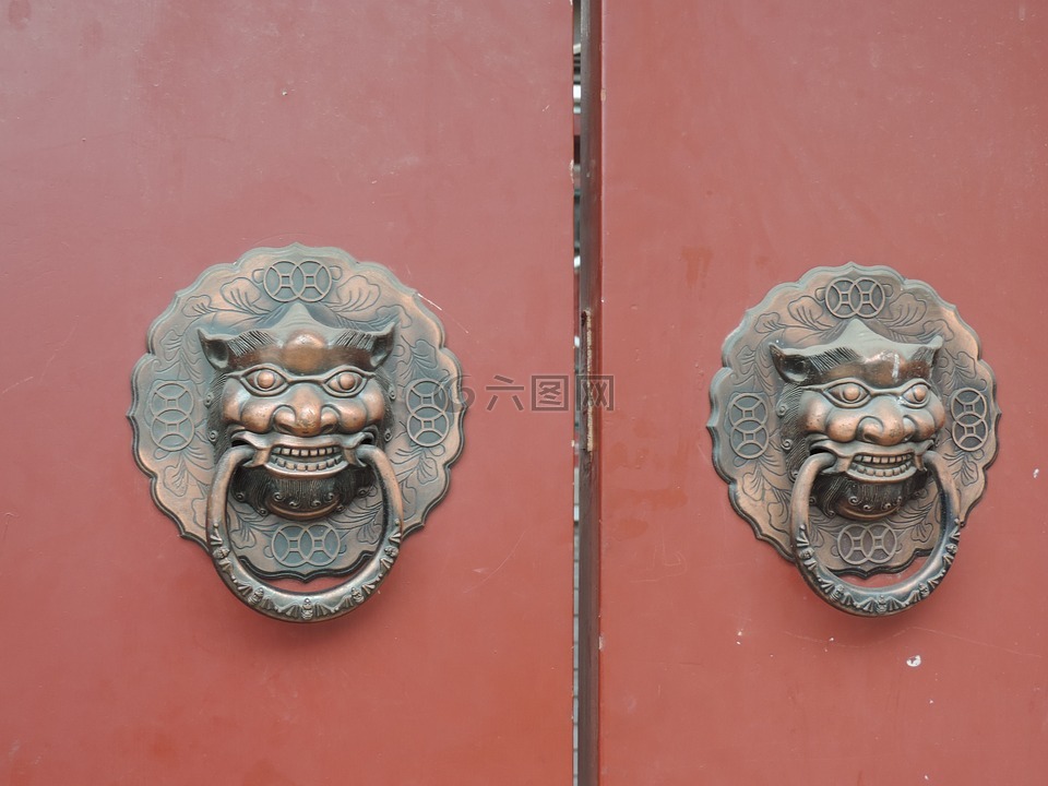 门,中国,结构