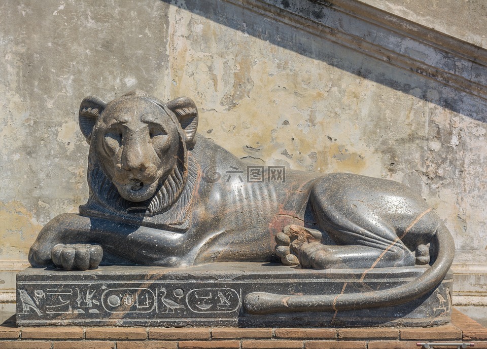 母狮,雕塑,古埃及
