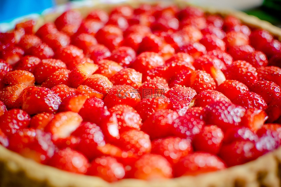 草莓蛋糕,草莓,蛋糕