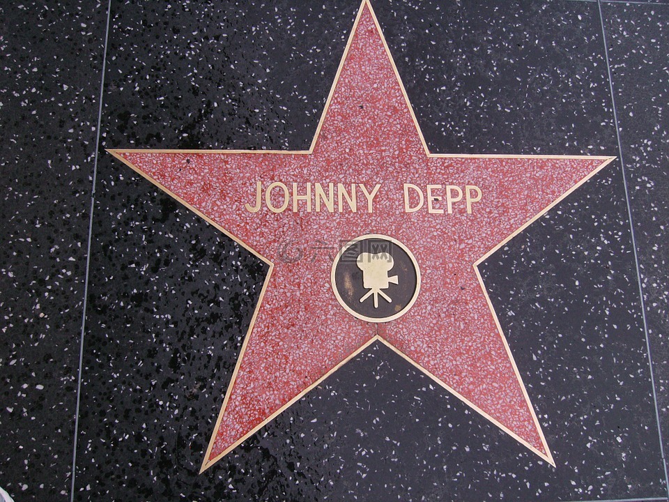 明星,约翰尼 · 德普,好莱坞