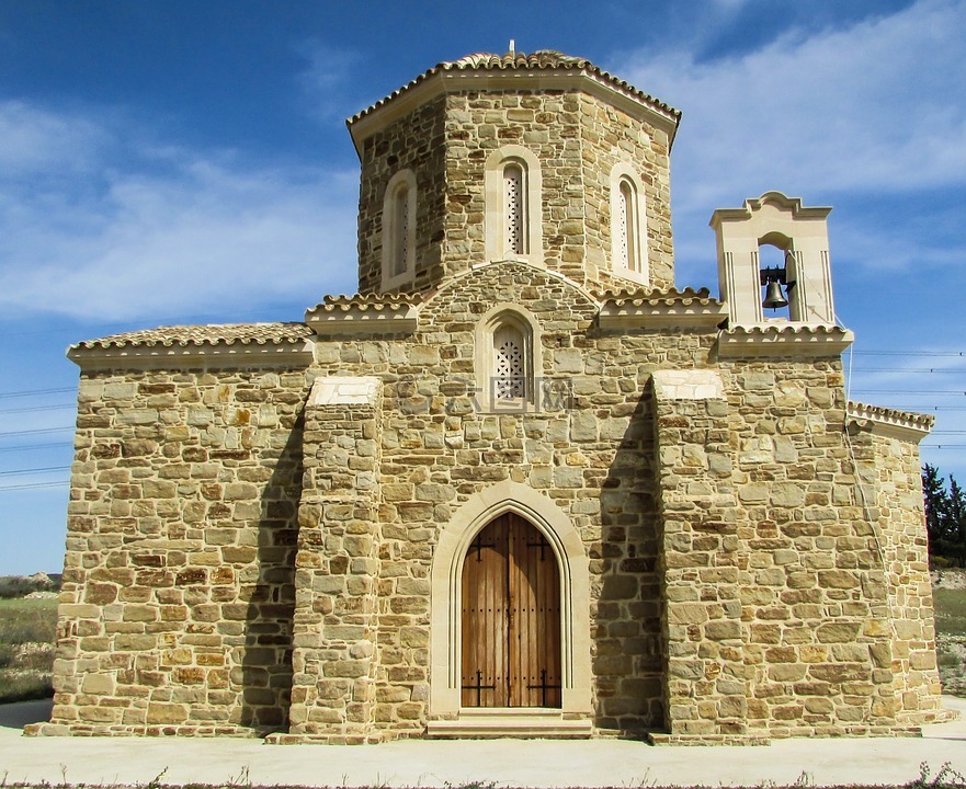 塞浦路斯,oroklini,教堂