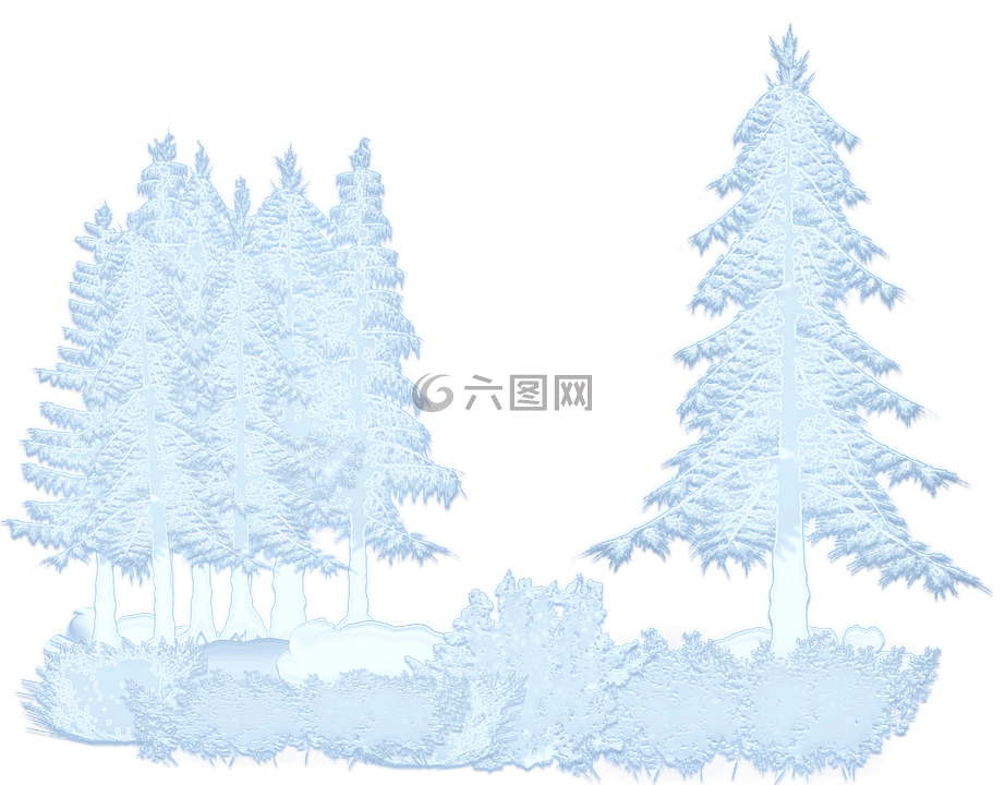 冬天 雪 树高清图库素材免费下载 图片编号 六图网