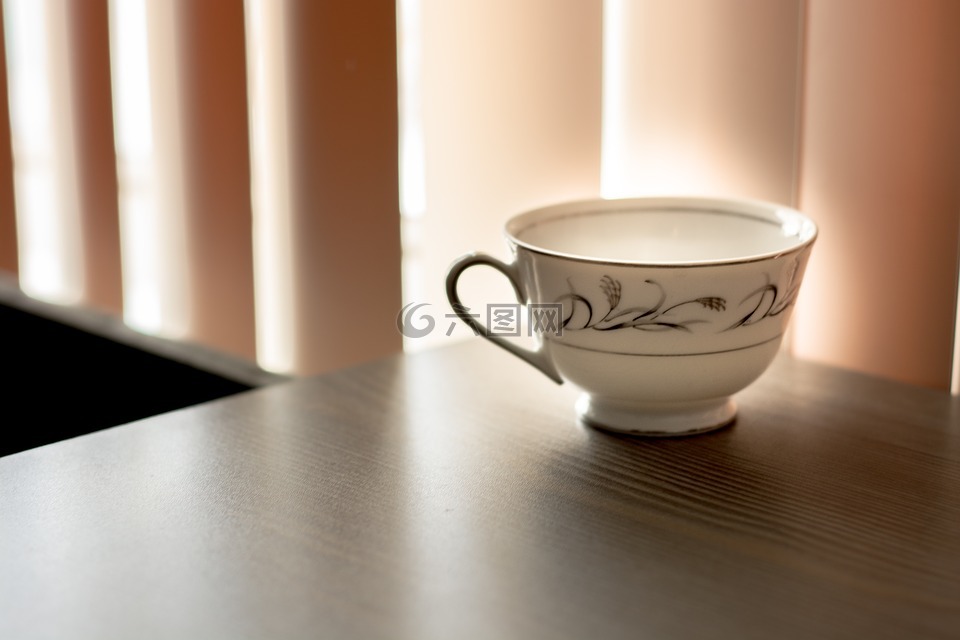 茶杯,陶瓷,表