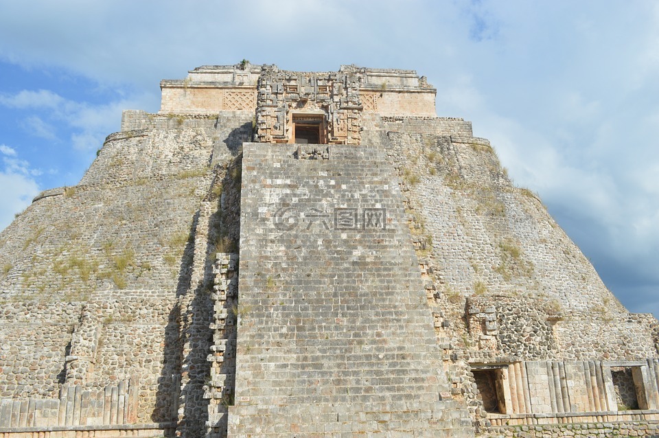 金字塔,墨西哥,玛雅人