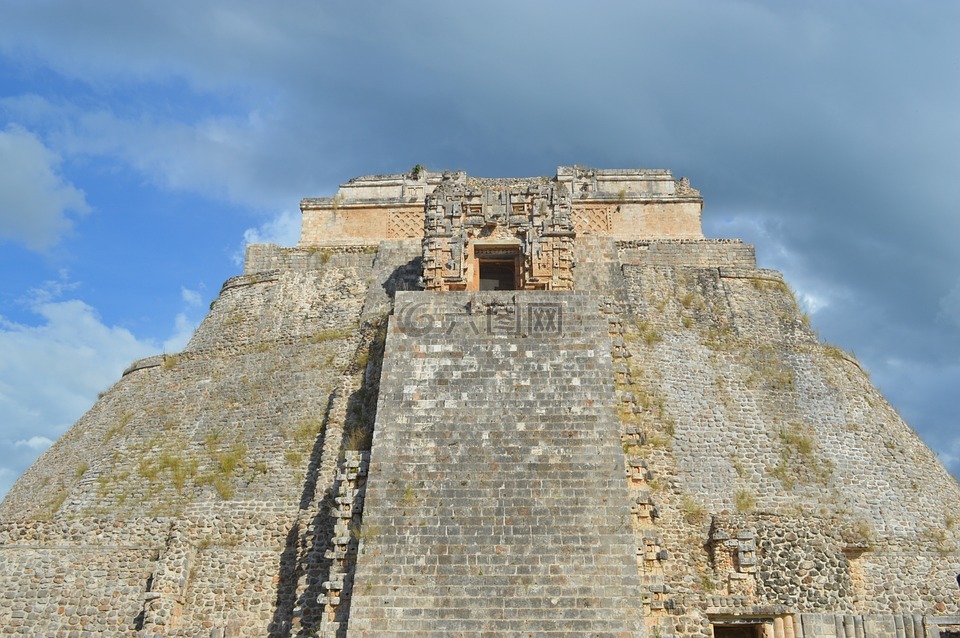 金字塔,墨西哥,玛雅人