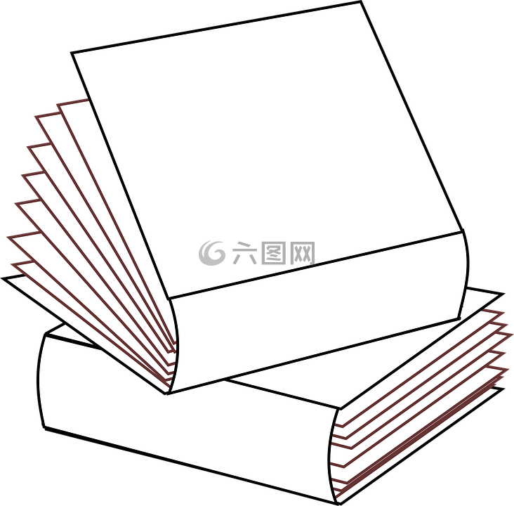 堆叠2本书没有颜色 堆的书 多本书籍高清图库素材免费下载 图片编号 六图网