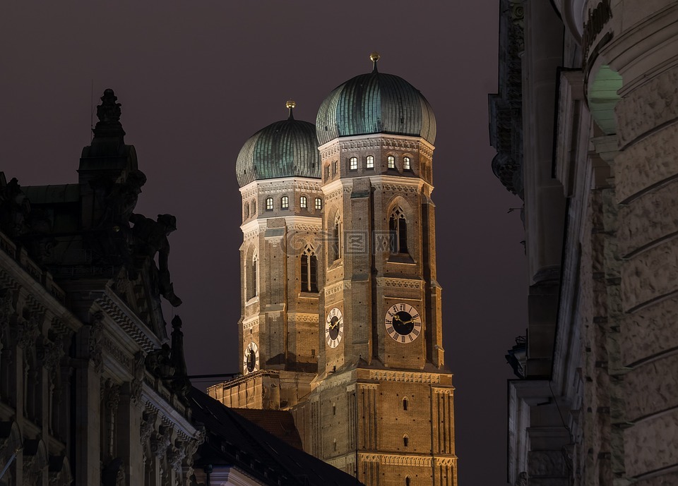 圣母教堂,慕尼黑,巴伐利亚