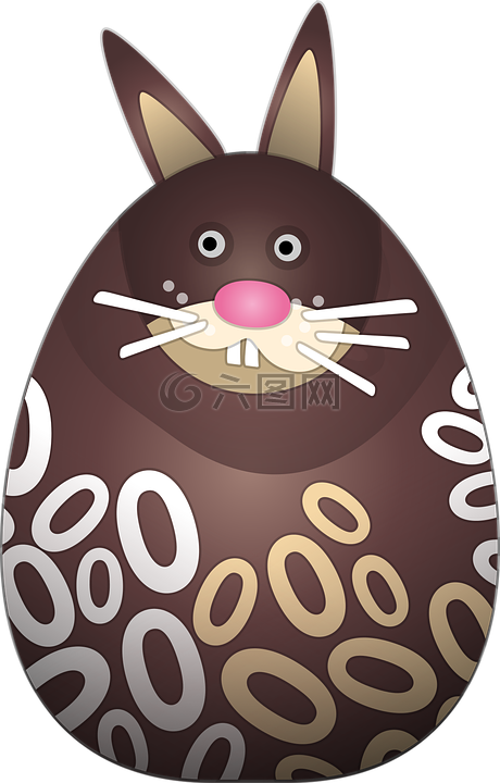 巧克力的小兔子,pääsiäspupu,复活节