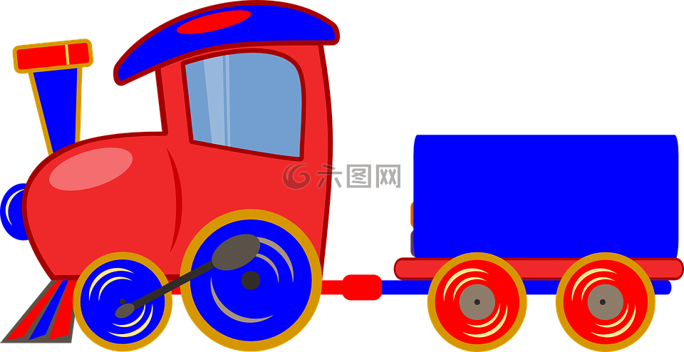 火车,马车,玩具
