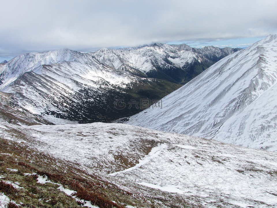 山,高度,第一场雪