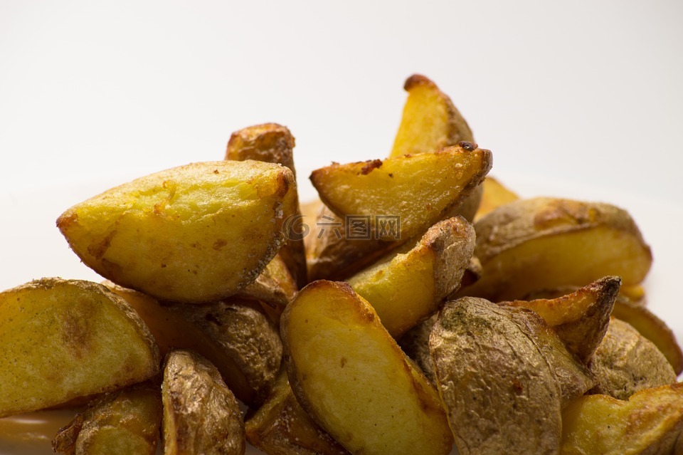 马铃薯,土豆,油煎