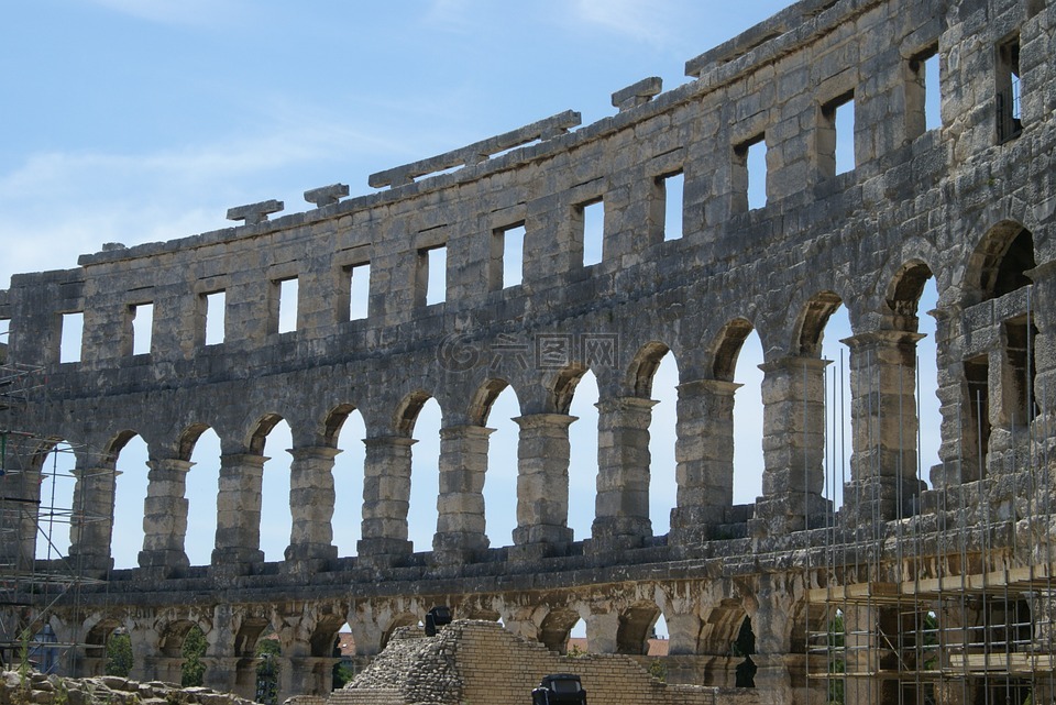 古罗马圆形竞技场,罗马,罗马书