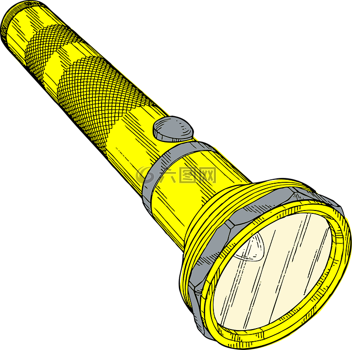 火炬,手电筒,电