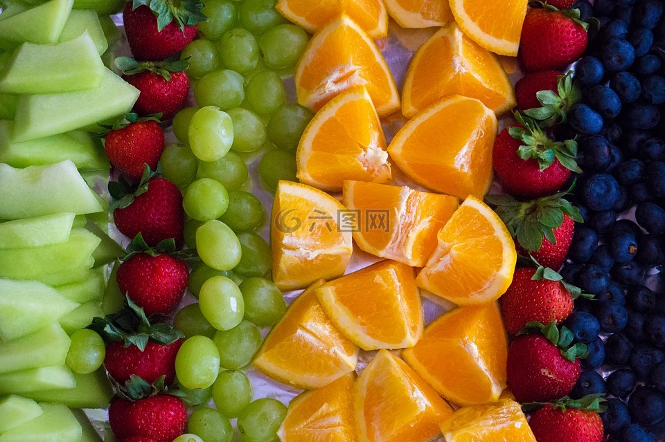 水果,水果的图案,食品