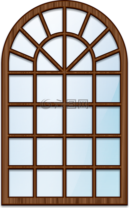 窗口,木材,窗格