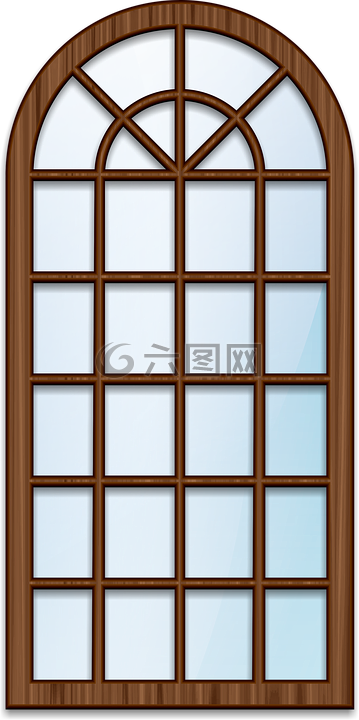 窗口,木材,窗格